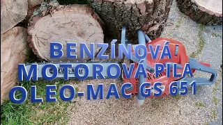 BENZÍNOVÁ MOTOROVÁ PILA OLEO MAC GS 651