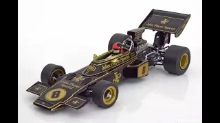 Modelissimo: Quartzo F1 Lotus 72D World Champion Emerson Fittipaldi 1972