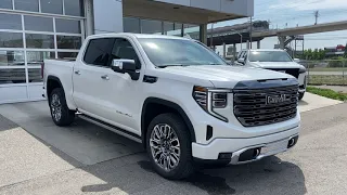 White 2023 GMC Sierra 1500 Denali Ultimate Review Calgary Alberta - Wolfe Calgary