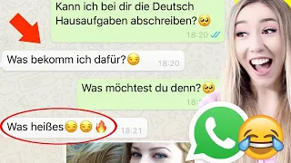 Schüler WHATSAPP Nachrichten die ALLE in der SCHULE zum Lachen bringen