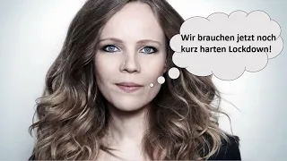 Sarah Bosetti (WDR) hat Angst vor neuer Coronawelle, aber keine Ahnung.