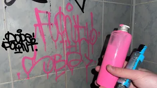 Граффити обзор на заправку DOPE LIQUID PAINT / graffiti review on dope liquid paint / теггинг