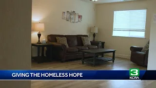 Giving homeless people new hope and a safe place to live