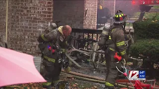 Fire breaks out at Providence apartment complex