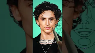 Trying perfect face on Timothée Chalamet ✨ #shorts