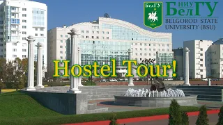 HOSTEL TOUR! || Belgorod State University | Russia