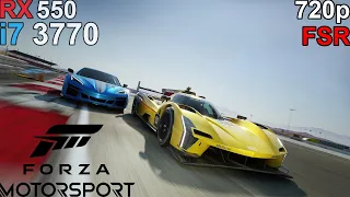 Forza Motorsport - RX 550 i7 3770