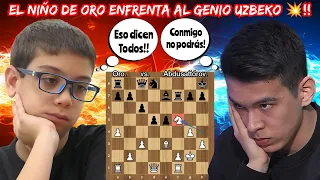 EL NIÑO DE ORO ENFRENTA AL GENIO UZBEKO 💥!! | Oro vs. Abdusattórov | (Chess.com)