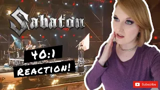 SABATON - 40:1 (Live at Woodstock 2012) | REACTION