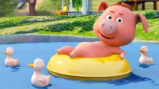 El Pequeño Cerdito y Más Canciones Infantiles #2 | El Reino Infantil