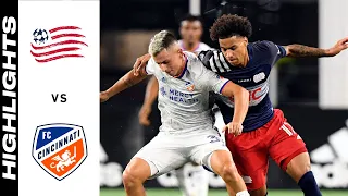 HIGHLIGHTS: New England Revolution vs. FC Cincinnati | August 21, 2021