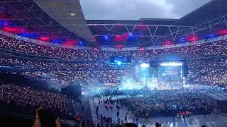 Darby Allin & Sting entrance AEW All In Wembley Stadium