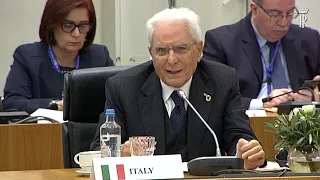 Siria, Mattarella: "Ue paga conseguenze della crisi. Serve politica estera comune più forte"