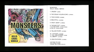 Monsters Music Full Length Album "Hello Cruel World"