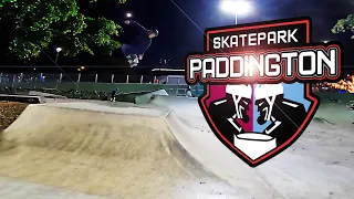 1 Minute Skatepark Guide Paddington Skatepark Brisbane QLD - with special guest Rob Kellett