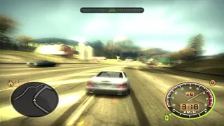 NFSMW - Fully upgraded Mercedes SL 500 top speed