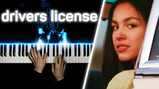 Olivia Rodrigo - drivers license | Piano cover