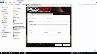 How to Set Low To Medium And High Intel HD Graphics PES 2017