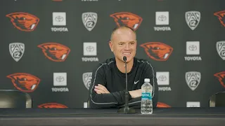 Oregon State Women's Basketball Weekly Presser: Scott Rueck, Timea Gardiner and Talia von Oelhoffen