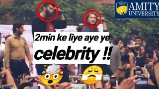 BOLLYWOOD STARS SURPRISE ENTRY IN AMITY UNIVERSITY🔥❤️ | ARJUN KAPOOR | PARINEETI CHOPRA