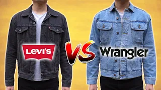 Which Jacket Is Better? | Levi's Denim Trucker Vs Wrangler Rugged Wear