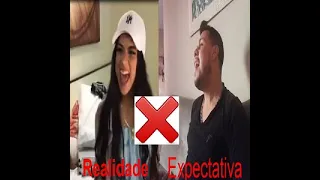 EXPECTATIVAxREALIDADE -  (Te amo e você nem Tchum)