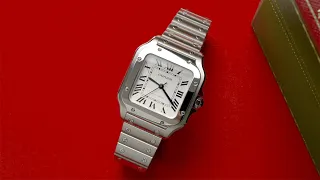 The Cartier Santos Medium. Finally.