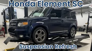 200,000 mile Honda Element SC | Suspension Refresh