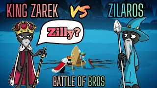 KING ZAREK VS ZILAROS! Brothers Fighting For The Throne! Stick War 3 New Update Leak General Battles