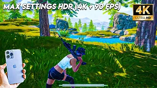 WOW 🔥 iPhone 13 Pro Max TEST MAX SETTINGS ( HDR 4K + 90 FPS ) TEST When iPhone 14 Series IS RELEASE😍