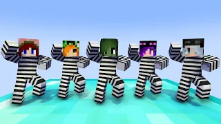 MONSTER SCHOOL : GANGNAM STYLE PRISON MONSTER GIRLS - MINECRAFT ANIMATION