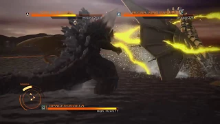 GODZILLA PS4 - Online Battles: SpaceGodzilla vs. King Ghidorah vs. Mecha-King Ghidorah