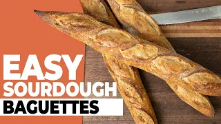 Mastering the Art of Sourdough Baguettes: A Step-by-Step Guide for Perfect Crusty Loaves