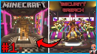 Minecraft Tour of FNAF Security Breach // Minecraft Pizzaplex Tour #1