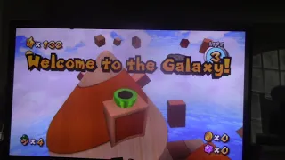 Super Mario Galaxy 2 - Rightside Down Galaxy - Green Stars