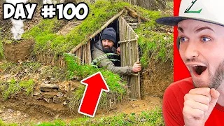 This took *100 DAYS* to build! (Underground Survival Shelter)