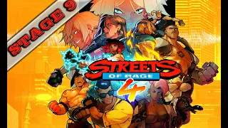 👊🔥STREET OF RAGE 4 - [ GAME PLAY - STAGE 9 ]9👊🔥