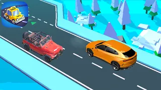 Taxi Run - Crazy Driver Android-iOS Car Flip and Smash Driver Lamborghini Urus SUV Crash  Gameplay