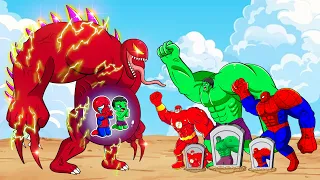 Rescue Hulk Family: Rescue Spiderman, Hulk Baby, Returning from the Dead Secret | SUPER HEROES MOVIE