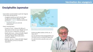 La vaccination des voyageurs, vidéo du Pr Daniel Floret