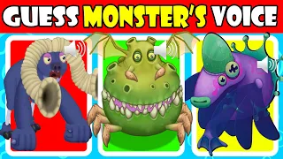 GUESS the MONSTER'S VOICE | MY SINGING MONSTERS | Buffahorn, luminecarp, X'rt, Frītfrill