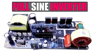 So Excited!!! Pure SINE Inverter PCB at 230V and 50Hz