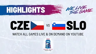 Highlights | Czechia vs. Slovenia | 2023 #IIHFWorlds