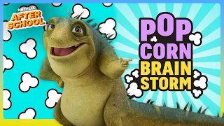 Leo Trivia Challenge! | Popcorn Brainstorm! 🍿 Podcast for Kids | Netflix After School