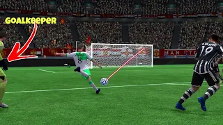 When The Goalkeeper is Not in The goal Post | FC Mobile 24