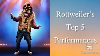 Rottweiler’s Top 5 Best Performances | Masked Singer | Season 2