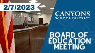 Board Meeting 2/7/2023