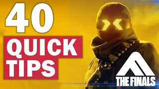 40 MUST KNOW TIPS for The Finals