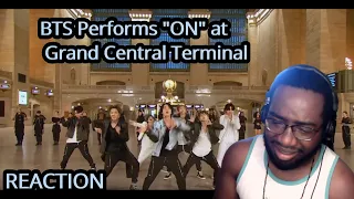 Songwriter Reacts | BTS Performs "ON" at Grand Central Terminal for The Tonight Show