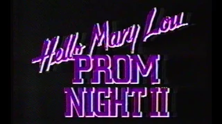 Hello Mary Lou: Prom Night II Movie Trailer, Oct 3 1987